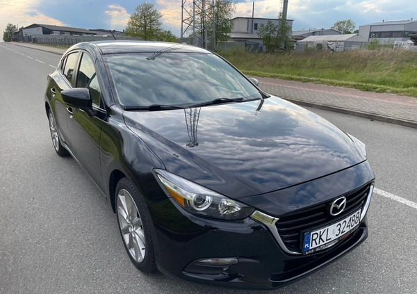 Mazda 3 cena 67900 przebieg: 33056, rok produkcji 2017 z Kolbuszowa małe 667